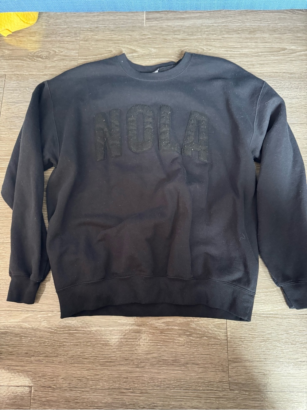 Gildan Black NOLA Crewneck Sweatshirt